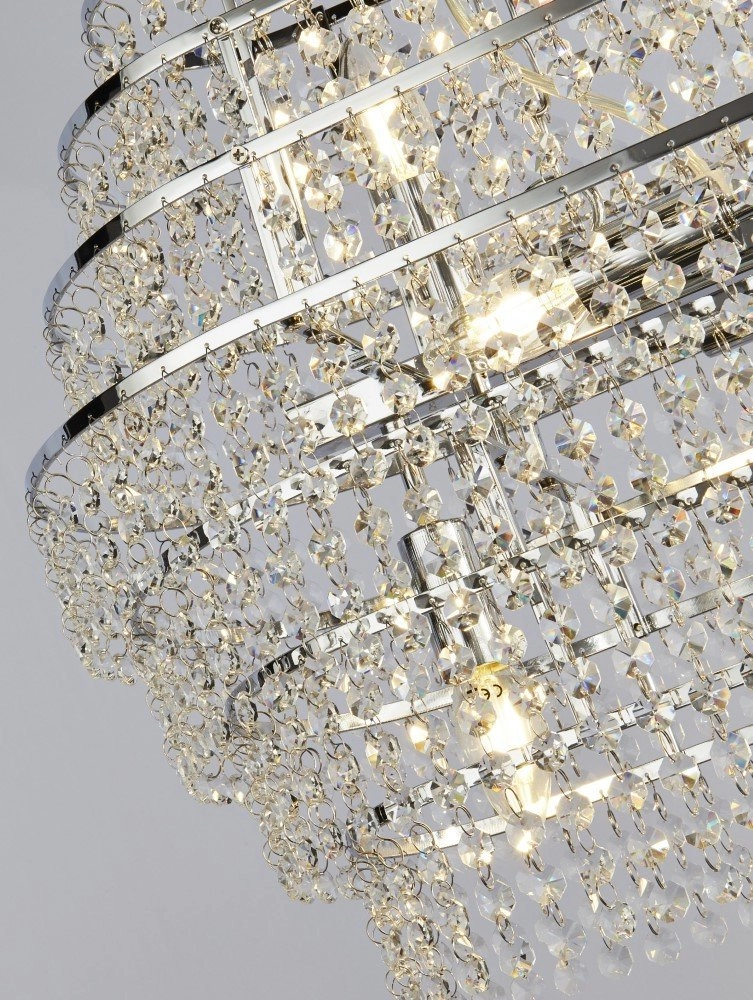Crystal Chandelier Rene Searchlight 5053423164823
