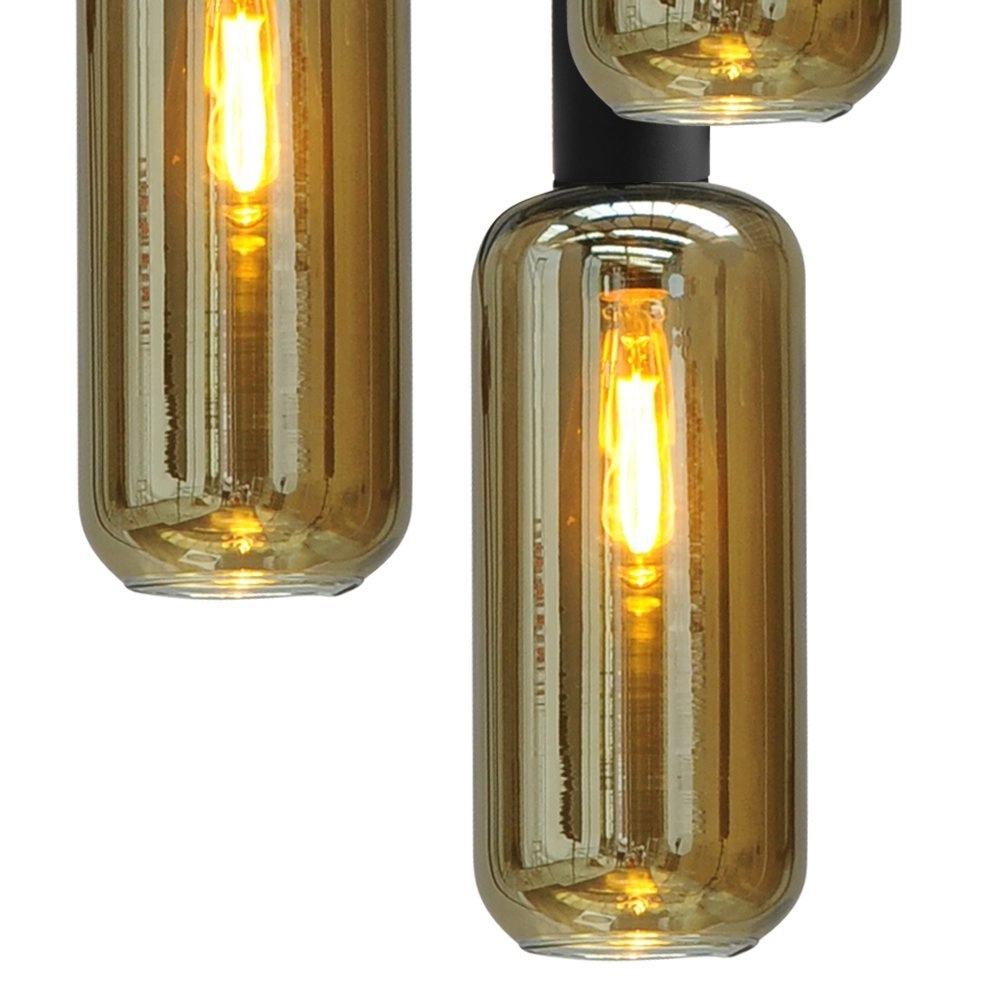 Hanging lamp Bounty 5-light black Masterlight 8718121247793