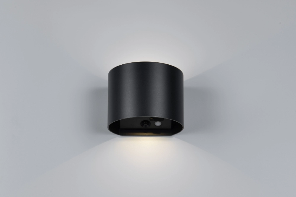 Rechargeable wall lamp Genie Black with sensor Trio 4017807636321