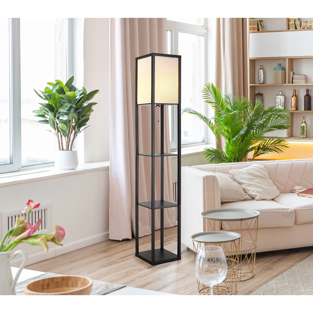 Floor lamp Tabitha Black Globo 9007371575411