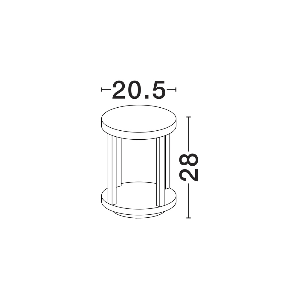 Floor lamp Optus 28cm Lyora 5212017477217