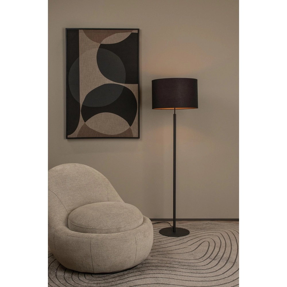 Floor lamp Maya Black Lucide 5411212452627
