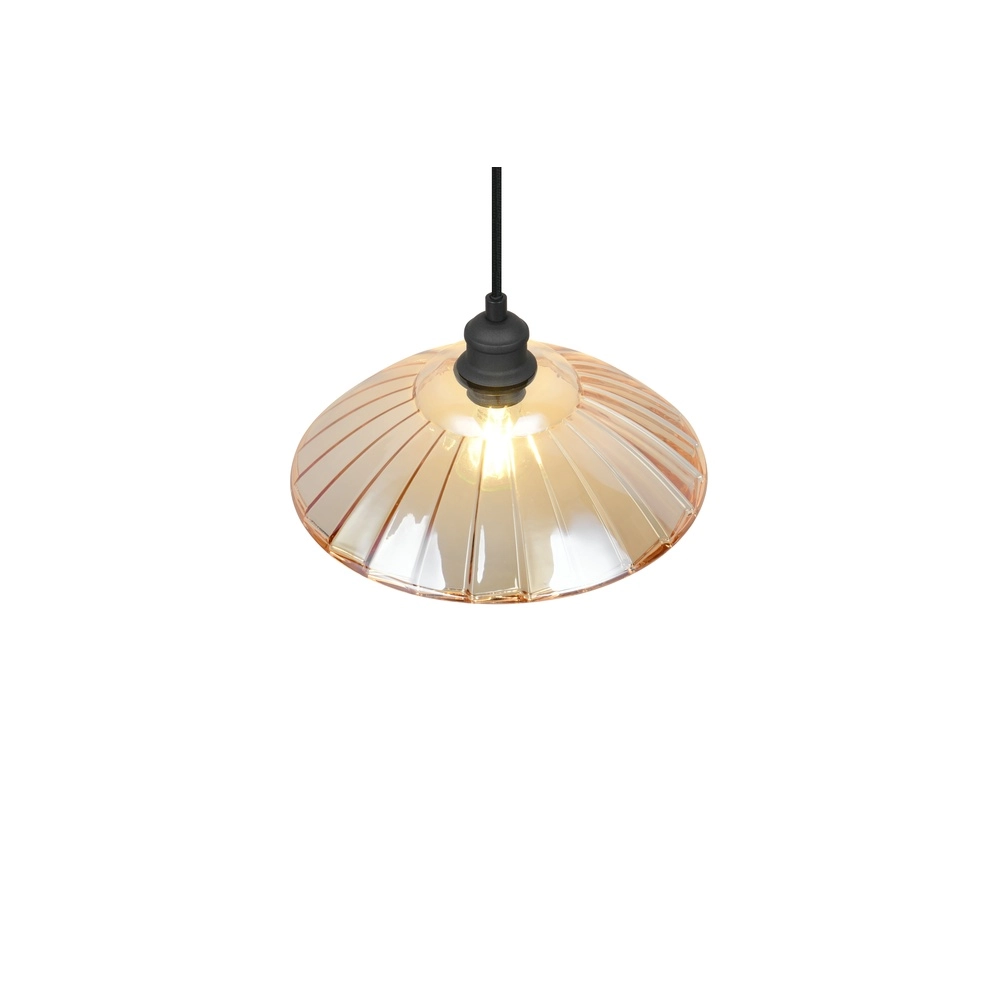 Classic pendant lamp Eluna Black Trio 4017807682489
