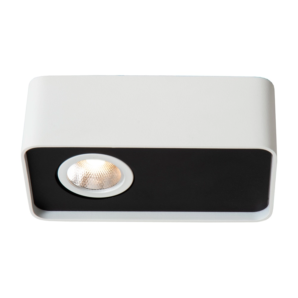 1-light ceiling lamp Angular white