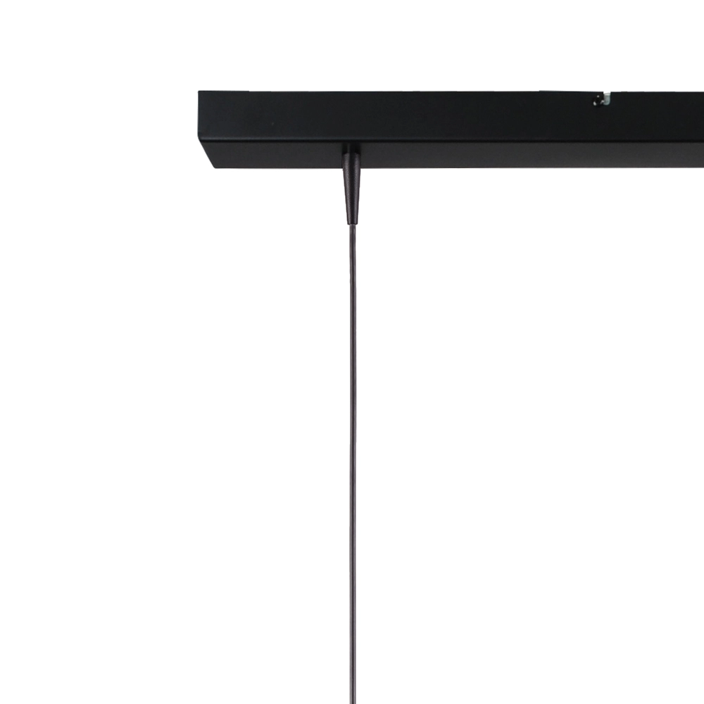 3-light pendant lamp Scala black with gold Ø 20cm Masterlight 8718121296067