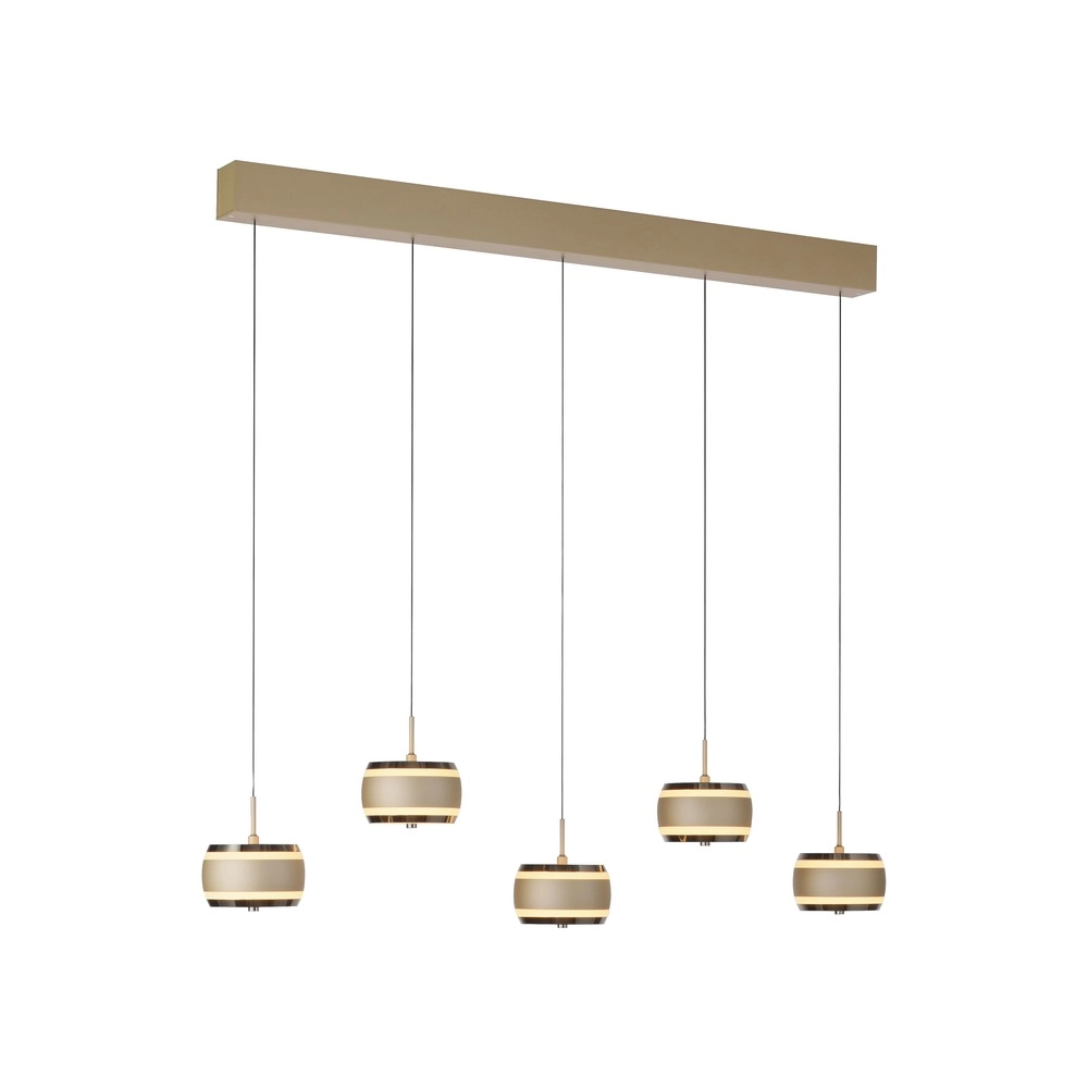5L dining table pendant lamp Pure Falling Rings Bronce Paul Neuhaus 4012248396582