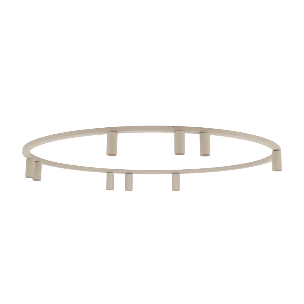 Circle surface-mounted spotlights Fourty 9x GU10 - beige Lyora 5903139119542
