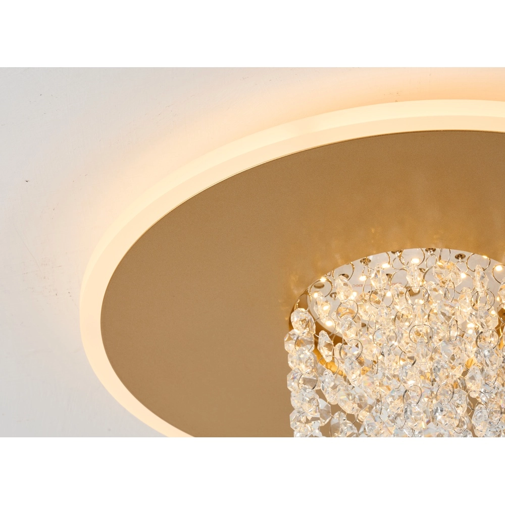 Ceiling lamp Deluge gold Searchlight 5053423299051