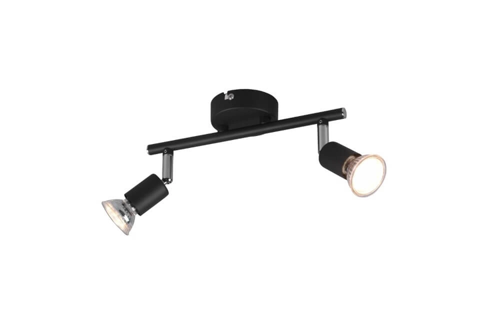 Spot Paris 2-light black Trio 4017807505047
