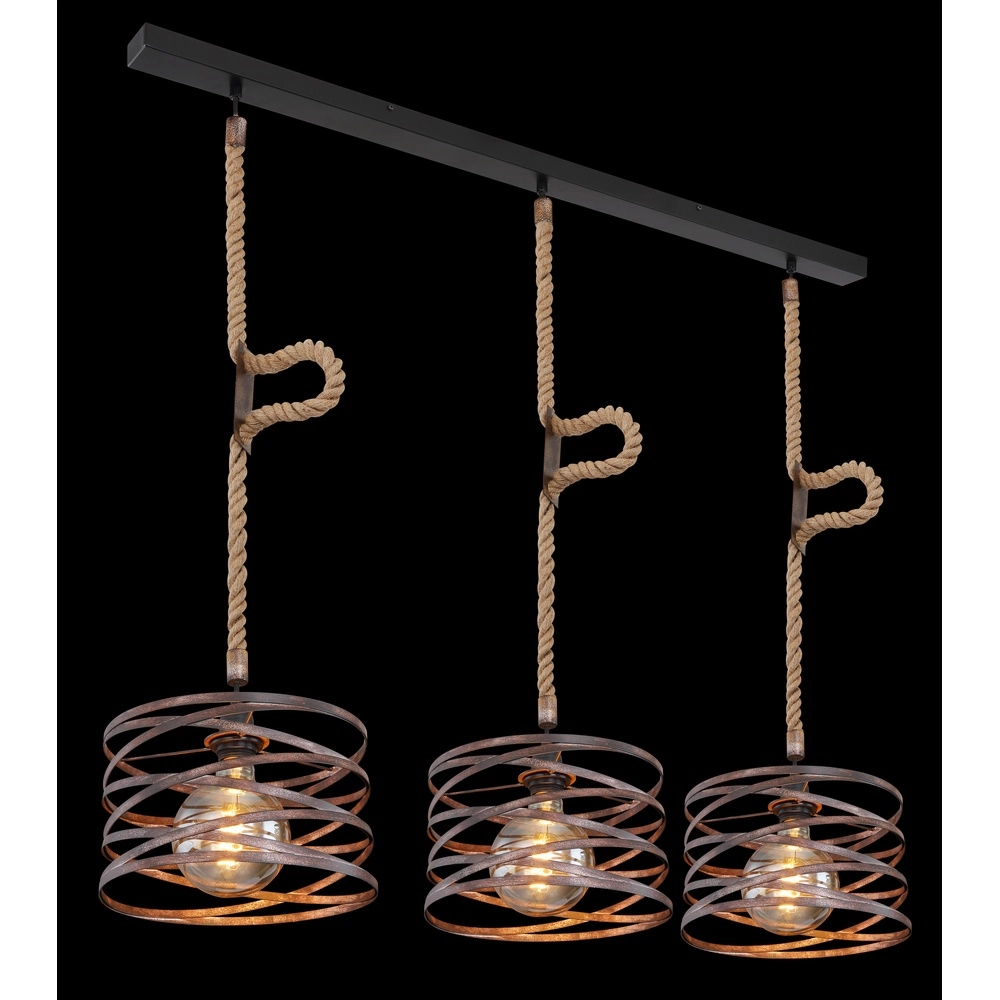 Rope lamp Marco Black Globo 9007371429257