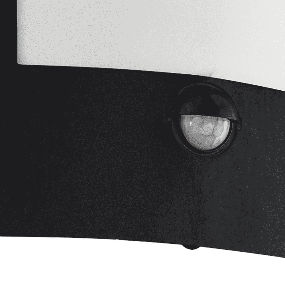 Black wall lamp City with sensor Eglo 9002759995683