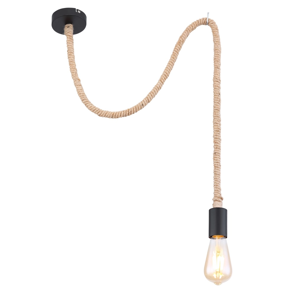 Rope lamp Ulleu Black