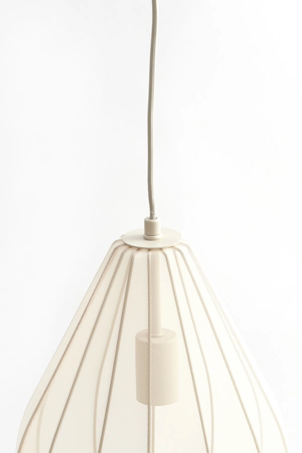 Japandi pendant lamp Itela cream Ø 28cm Light & Living 8717807702748