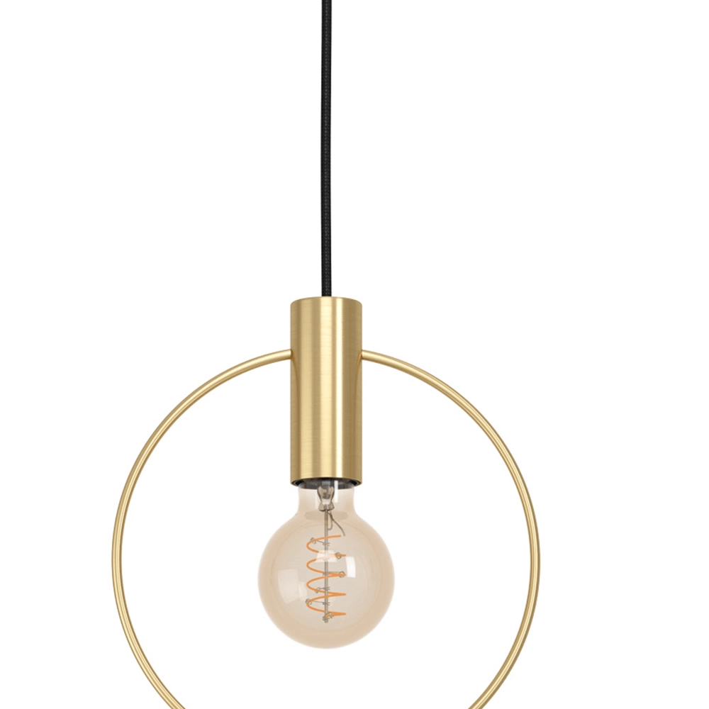 Dining table hanging lamp Manizales gold Eglo 9002759988357