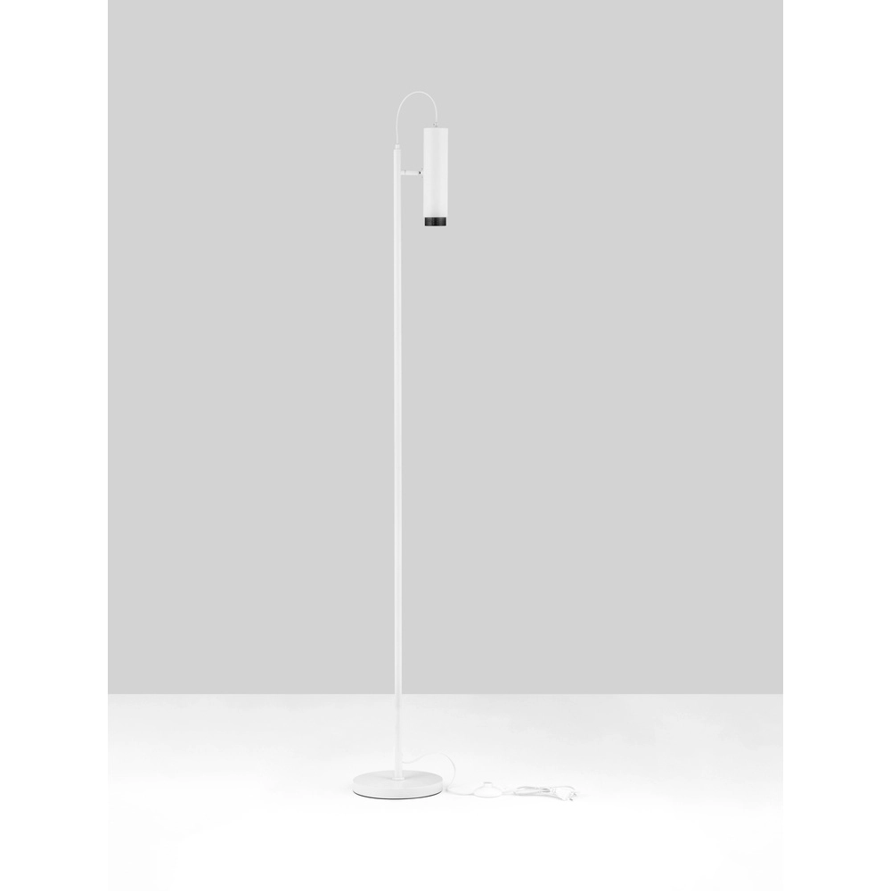 Reading lamp Nessi white with black Lyora 5212017475213
