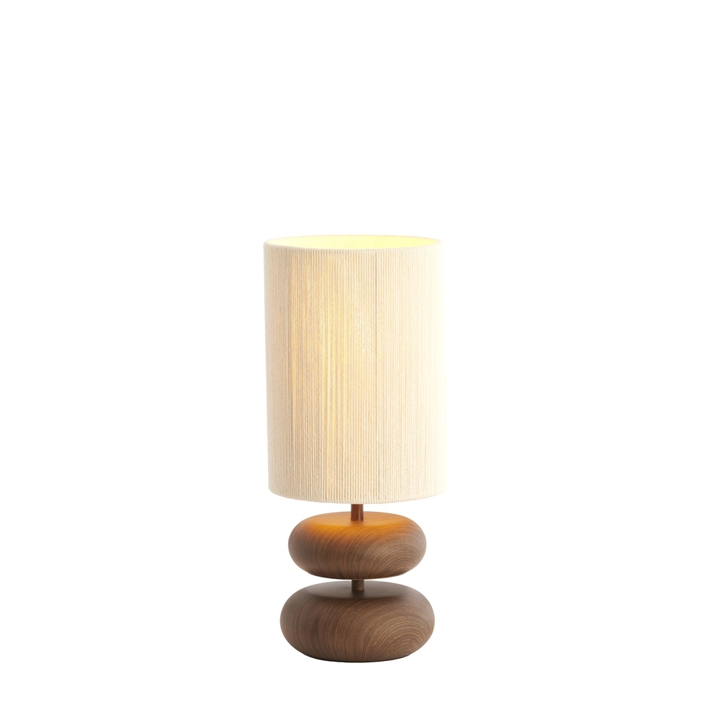 Table lamp Danialo 50.5cm - dark wood Light & Living 8717807815202