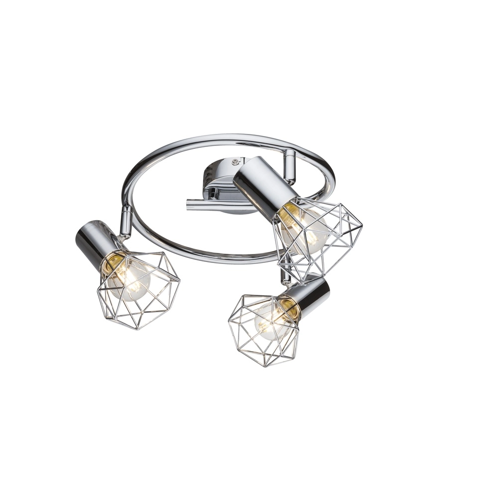 Ceiling lamp Xara I 4-light chrome