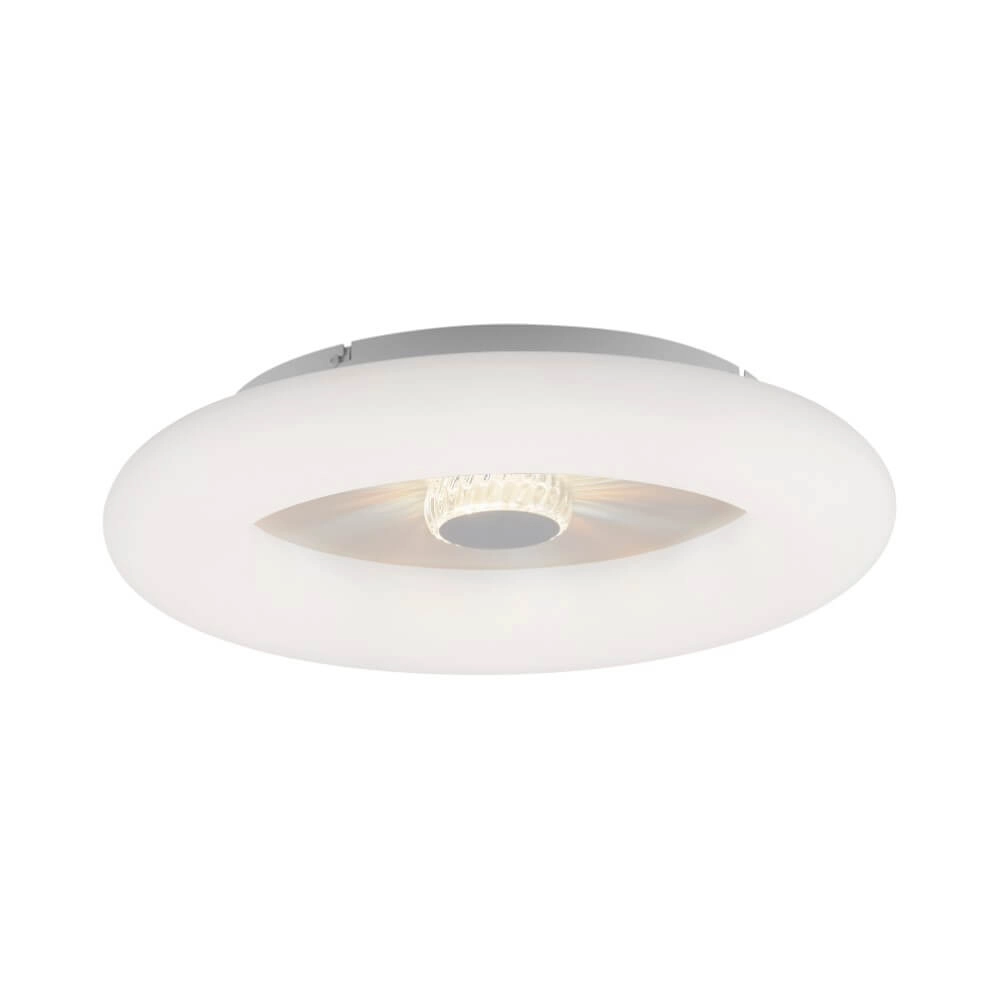 Round ceiling lamp Vertigo white Ø 50cm
