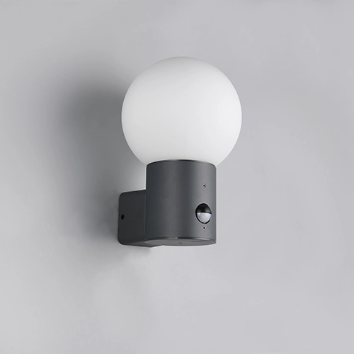 Sphere Wall Lamp Mures anthracite with sensor Trio 4017807687200