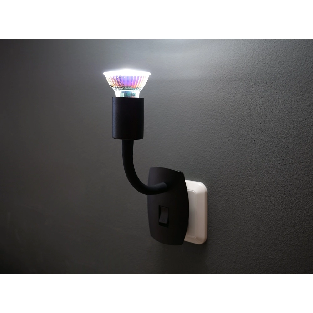 Plug wall lamp Parrini Switch - Flexible - Black Eglo 9002759316464
