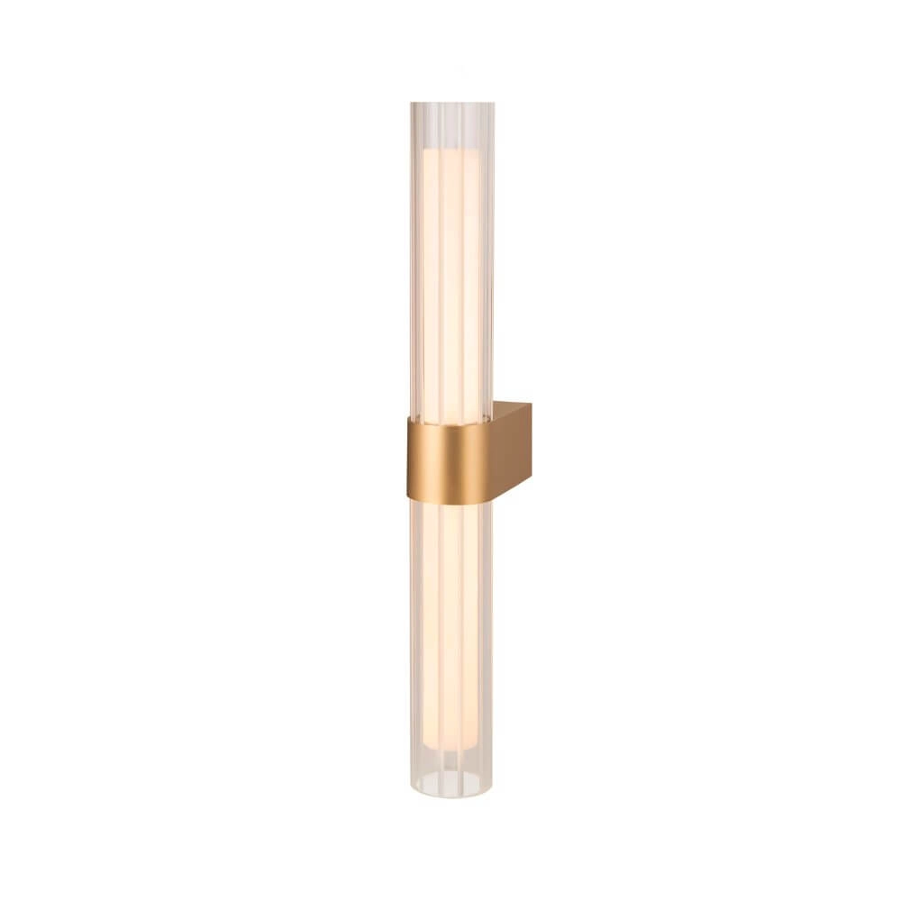 Bathroom wall lamp Lygant Double brass
