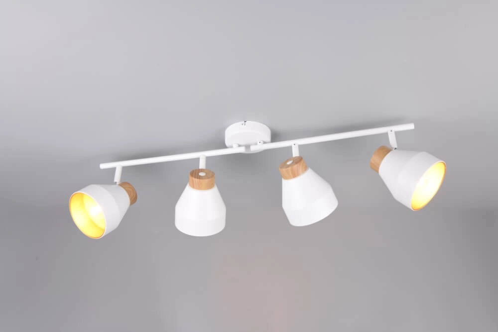 Design ceiling lamp 4-light Valentin white Trio 4017807637441