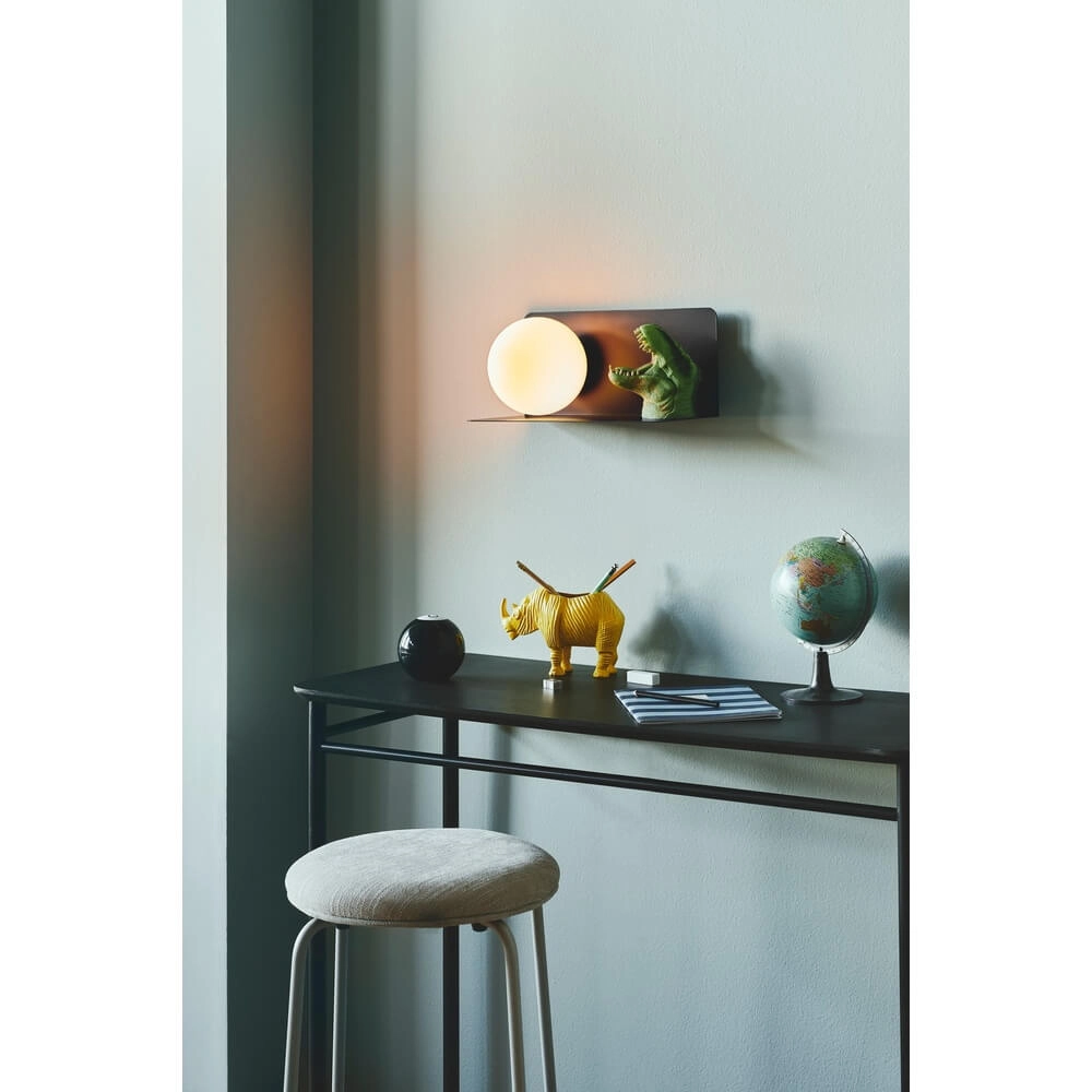 Wall lamp with sphere Lilibeth black Nordlux 5704924016028