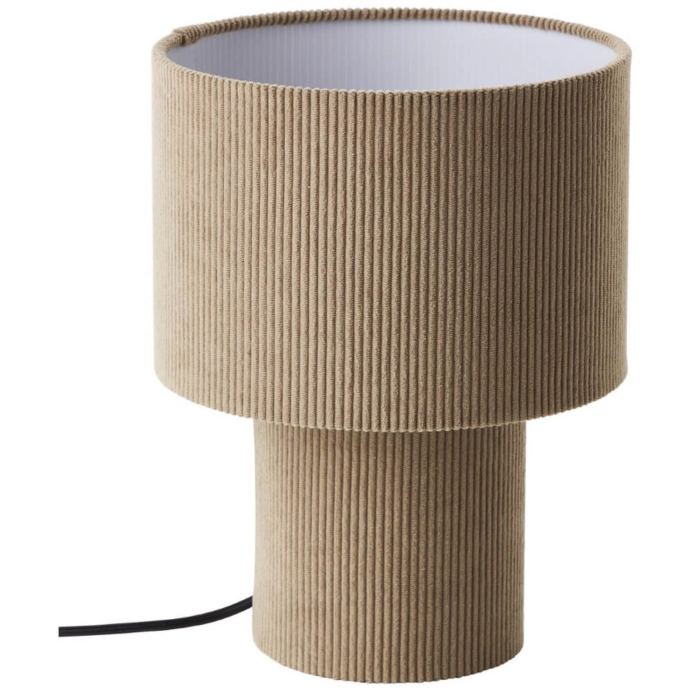 Design table lamp Tony grey Ø 23cm Brilliant 4004353446245