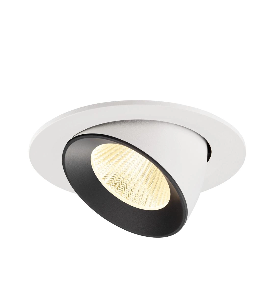 Recessed spotlight Numinos Gimble L white/black 3000K - 40deg SLV 4024163310215