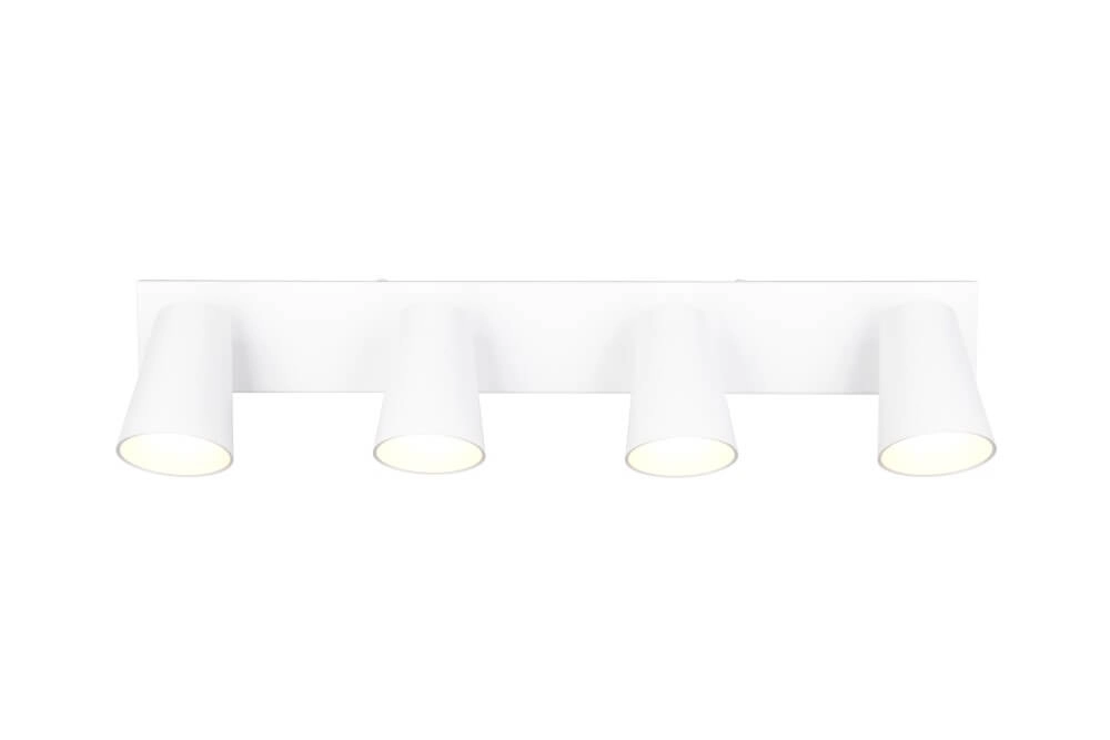 4-light surface-mounted spotlight Sharp white Trio 4017807613117