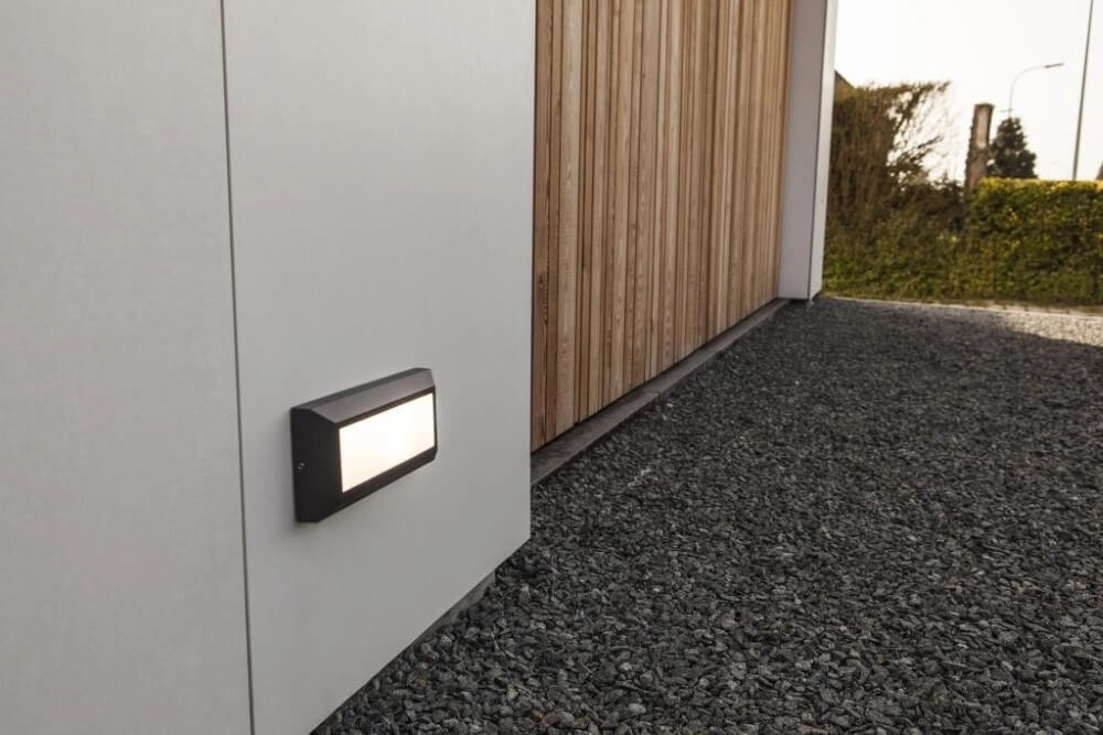 Sleek wall lamp Helena anthracite Lutec 6939412055701