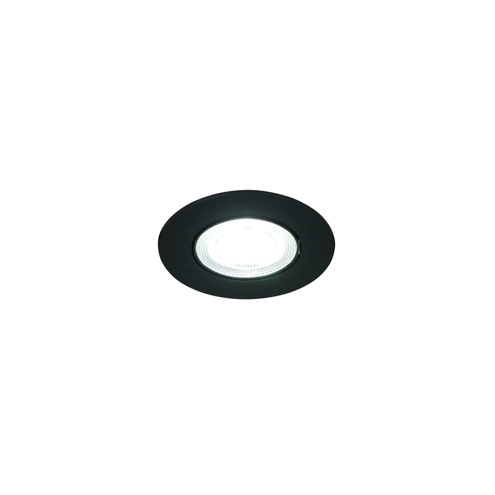 Set of 3 recessed spotlights Altai Black Trio 4017807712254