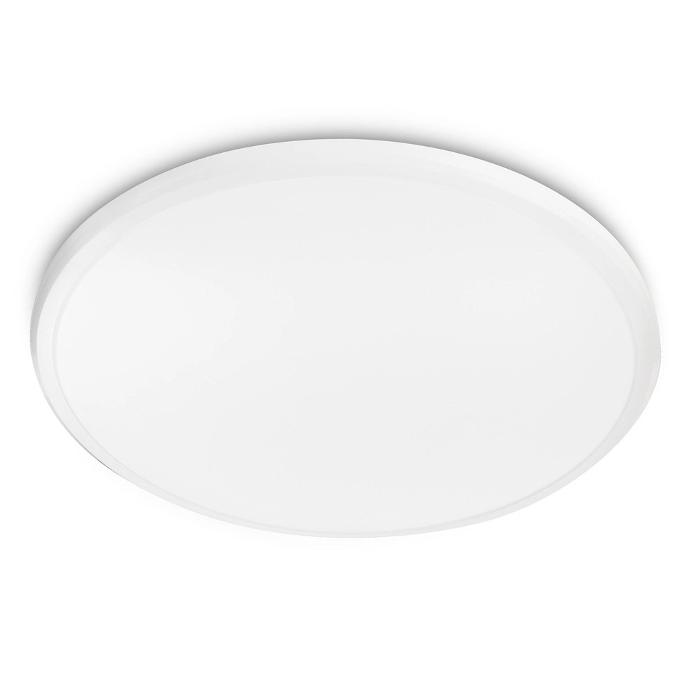 LED flush ceiling light Twirly LED 35cm white