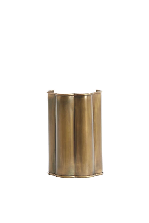 Bronze wall lamp Fringe 13.5 x 20.5cm Light & Living 8717807705145