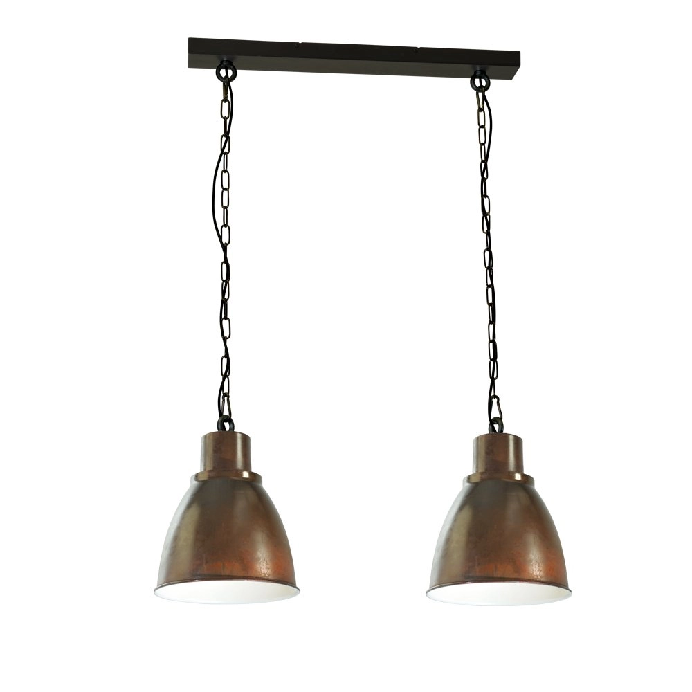 Dining room lamp Industria 2x27 Rustic
