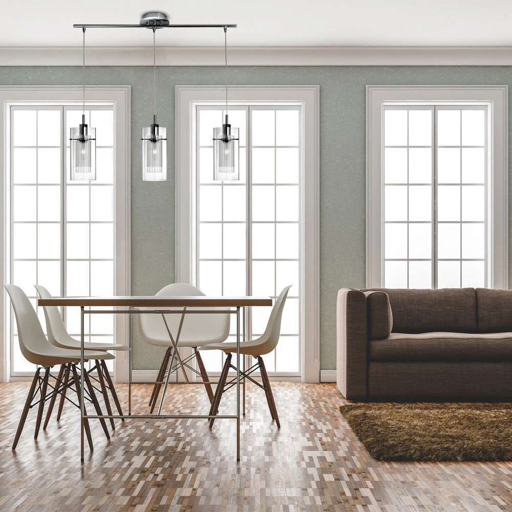 Dining room pendant lamp Duo 1 Searchlight 5013874410924