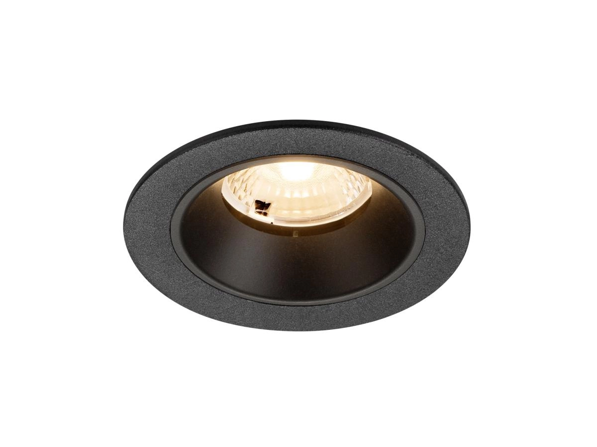 Recessed spotlight Numinos S black 2700K - 40deg