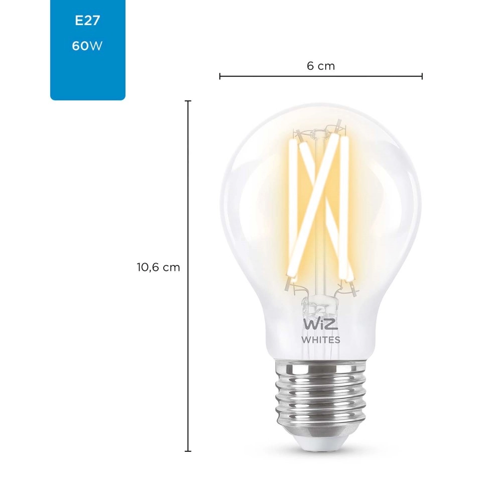 Light source A60 6,7W - E27 - Led 2700-6500K WiZ 8718699787158
