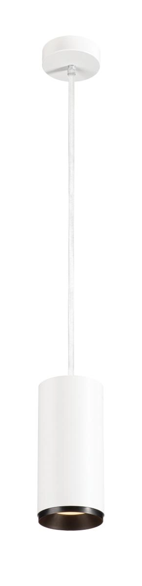 Pendant lamp Numinos L Dali white/black 3000K - 36deg