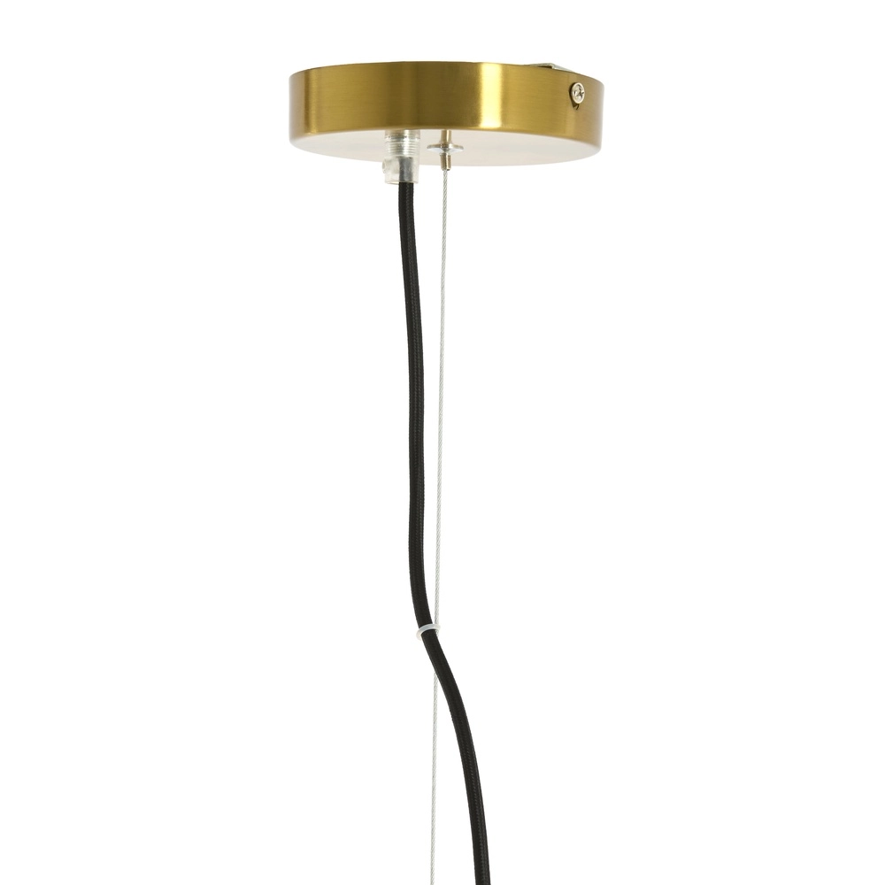 Ø 45cm pendant lamp Misty with amber glass Light & Living 8717807645670