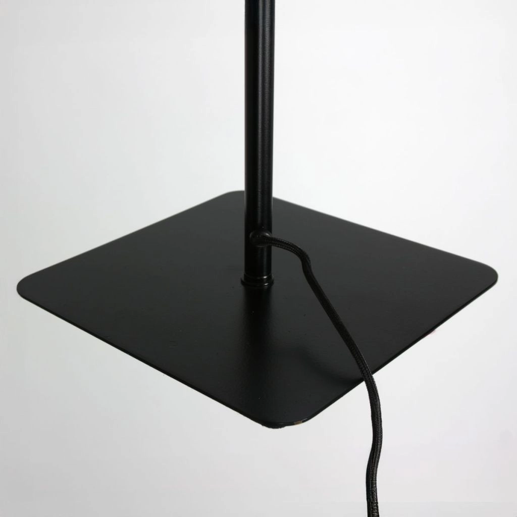 Floor lamp 2-lights Lumo black with gold Steinhauer 8712746184662