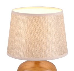Wooden table lamp Luxor Trio 4017807524345