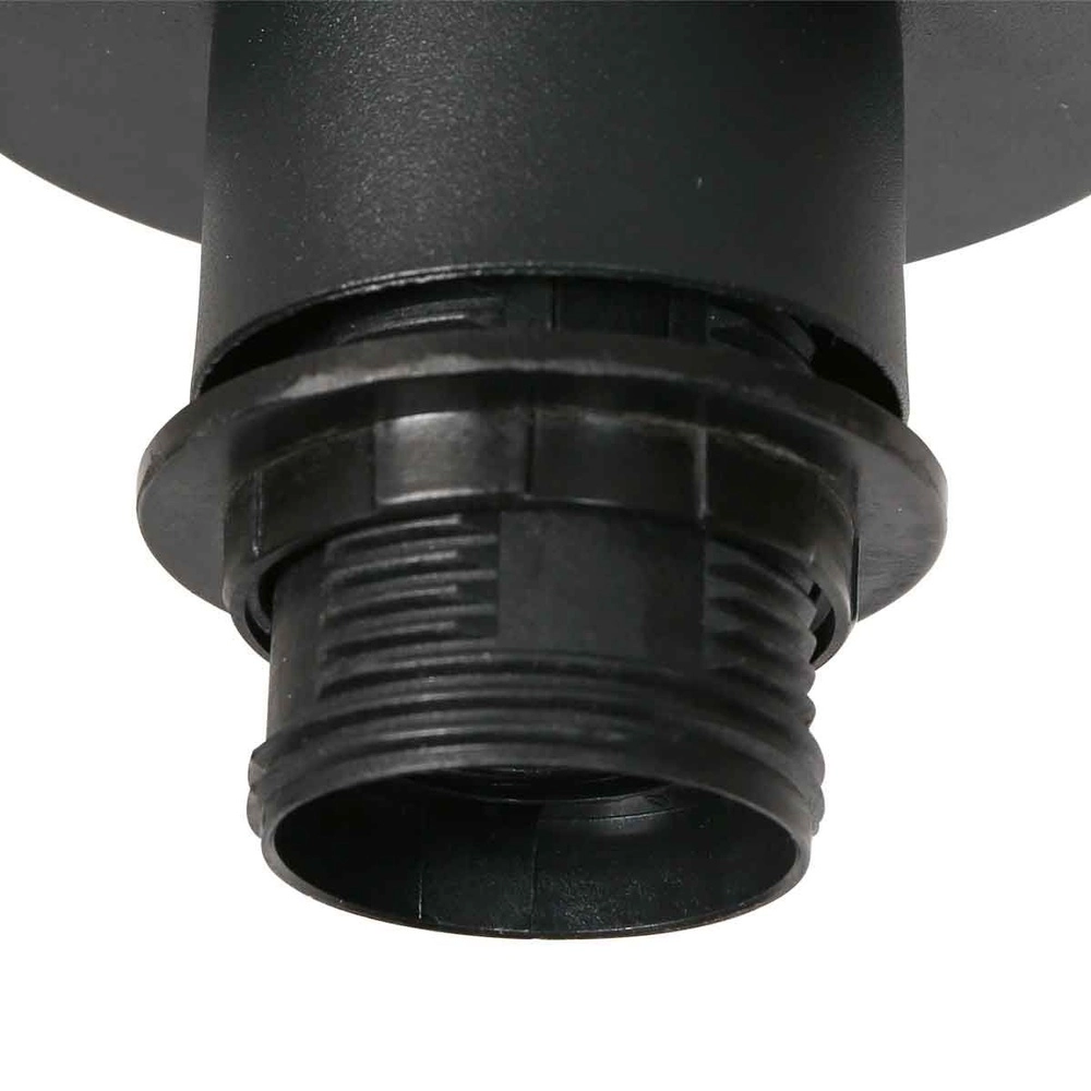 Ceiling lamp Bloeba convex smoke glass Ø 30cm Steinhauer 8712746181111