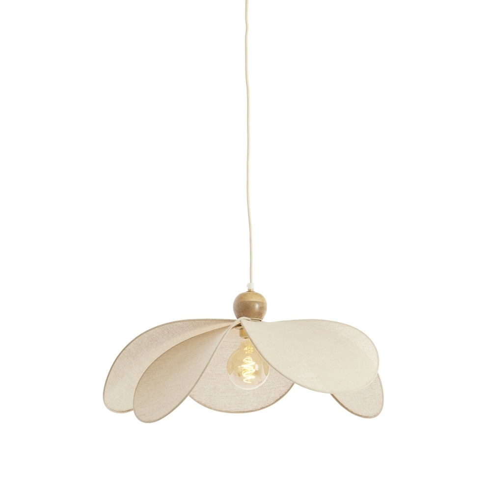 Scandinavian pendant lamp Lavriria Ø 60cm - sand Light & Living 8717807835972