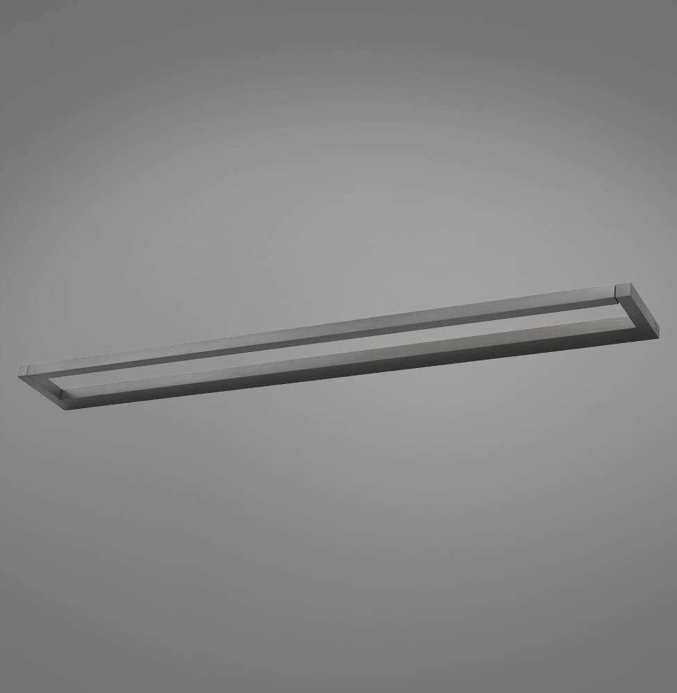 Sleek wall lamp Pure Puro gray 100cm Paul Neuhaus 4012248384220