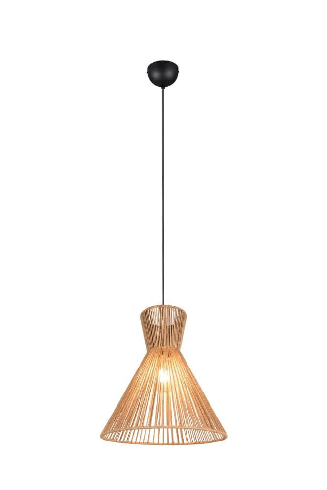 Japandi pendant lamp Rosalie Ø 35cm