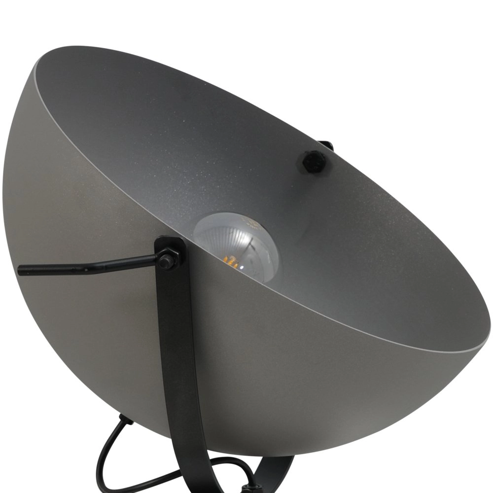 Floor lamp Larino 40 black with concrete gray Masterlight 8718121236728