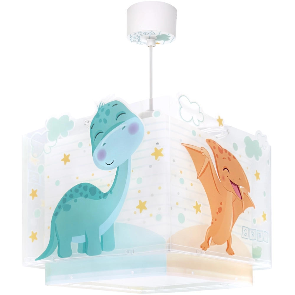 Pendant lamp Baby Dinos blue Dalber 8420406002927
