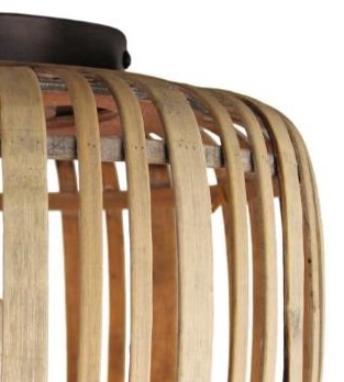 Ceiling lamp Woodrow 32cm wood brown Brilliant 4004353395284