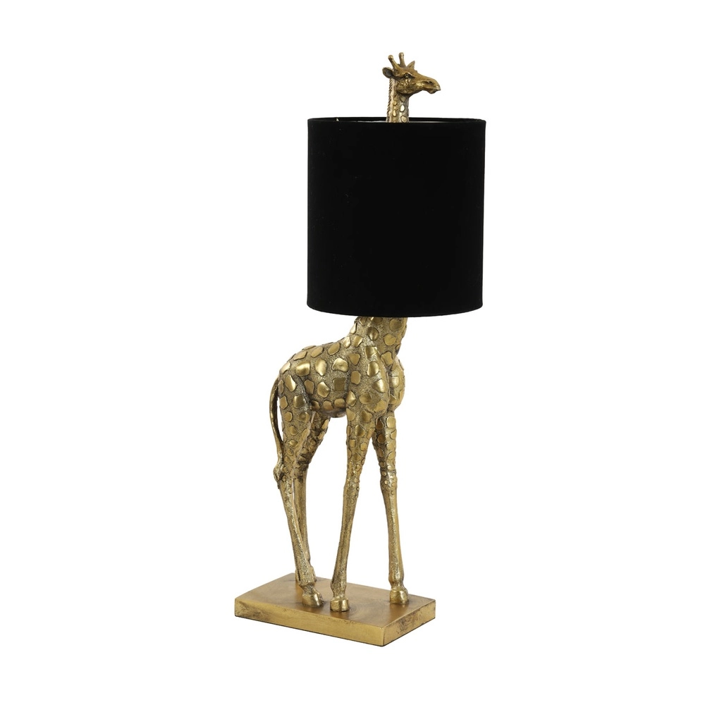 Table lamp Giraffe 68cm bronze with black Light & Living 8717807609429